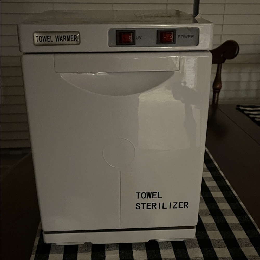 White Towel Warmer and Sterilizer
